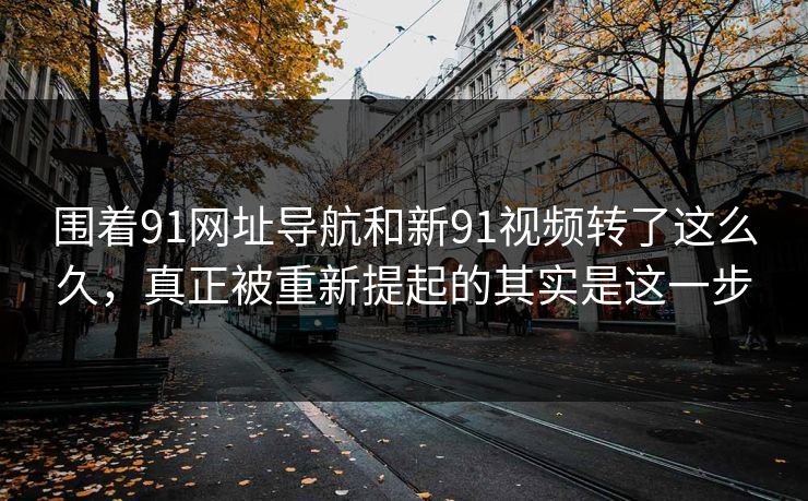 围着91网址导航和新91视频转了这么久，真正被重新提起的其实是这一步